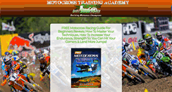 Desktop Screenshot of motocrosstrainingacademy.com